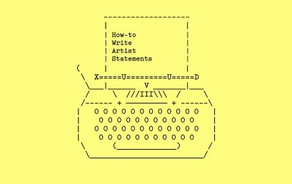 How to Write an Artist Statement with Liz Sales (Webinar)
