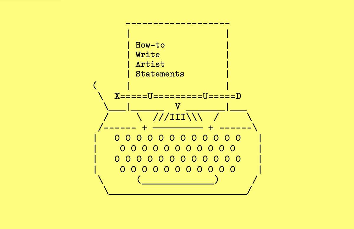 How to Write an Artist Statement with Liz Sales (Webinar) How to Write an Artist Statement with Liz Sales (Webinar)