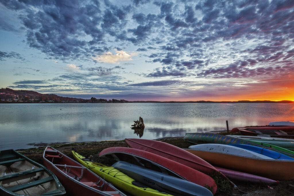 Morro Bay sunset, San Luis Obispo County, California, USA