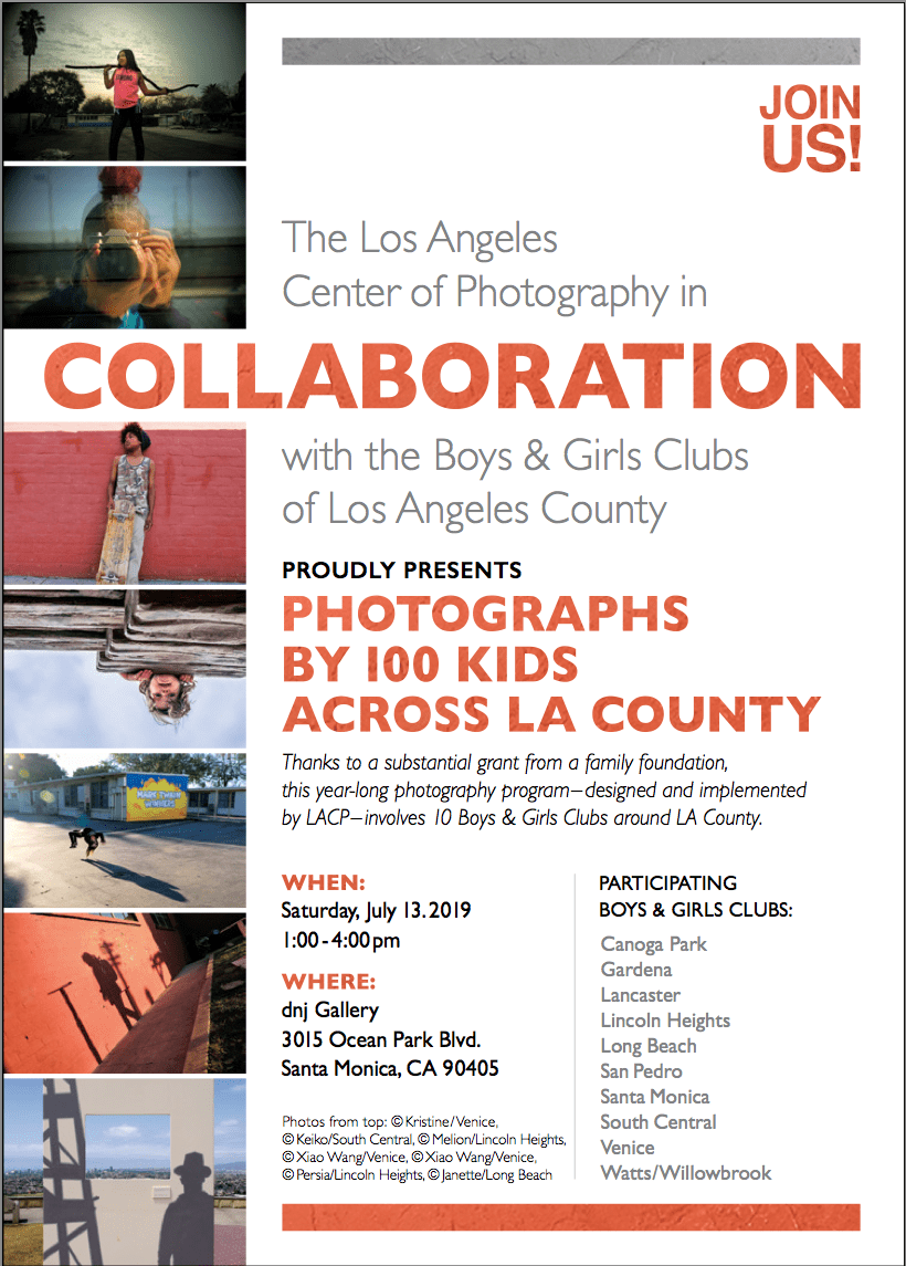 LACP presents “Collaboration” with the Boys & Girls Clubs of Los Angeles County