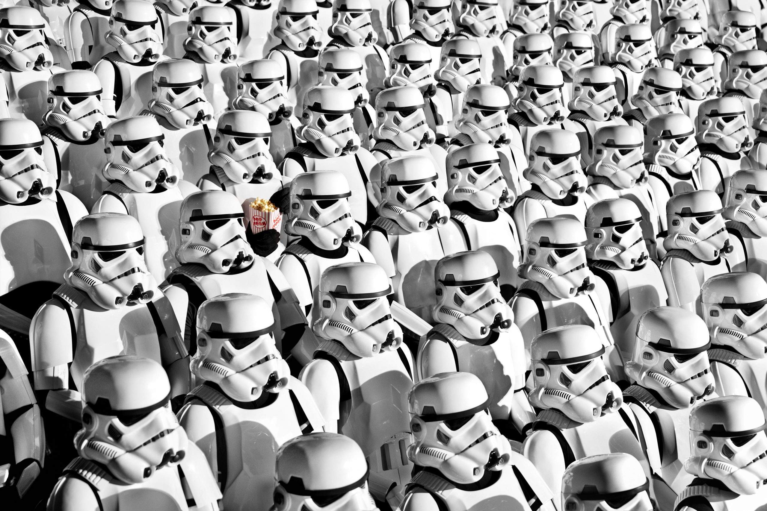 Featured image for post Art Streiber, Stormtroopers with Popcorn