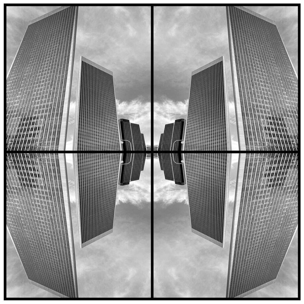 Honorable Mention - Adam Newman, Century City Study #1, 2024, Archival pigment print, 2 of 3, 30" x 30" , Signed