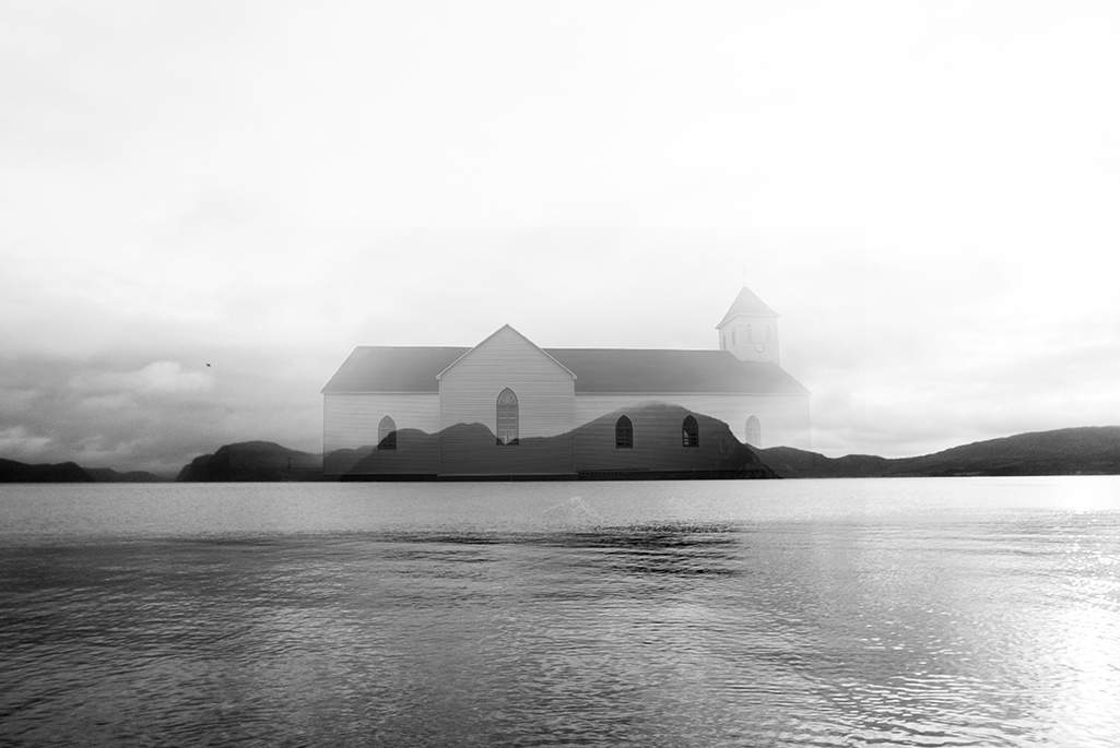 Honorable Mention - Sandra Pike, Church, 2025, Archival pigment print, 1 of 10, 11" x 17" , Signed