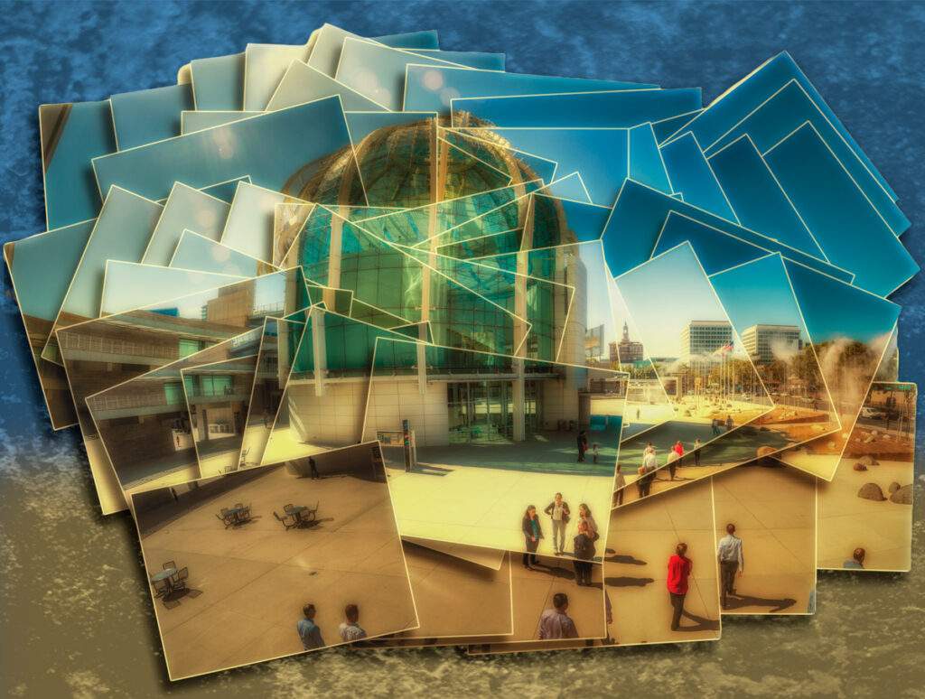 Honorable Mention - Larry Shapiro, Deconstructed Democracy, 2017, Archival pigment print, Open, 17" x 22" , Signed