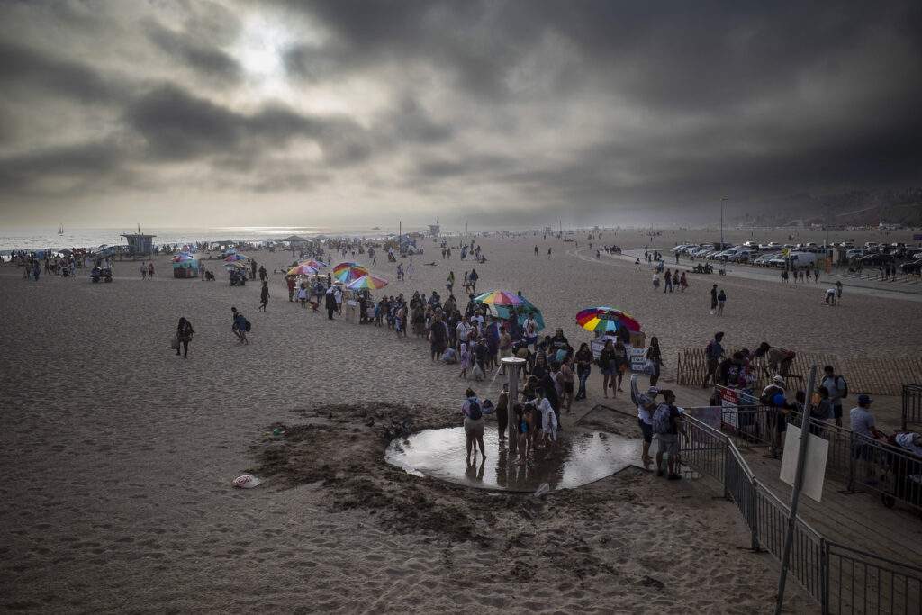 Umbrellas, Santa Monica, 2025